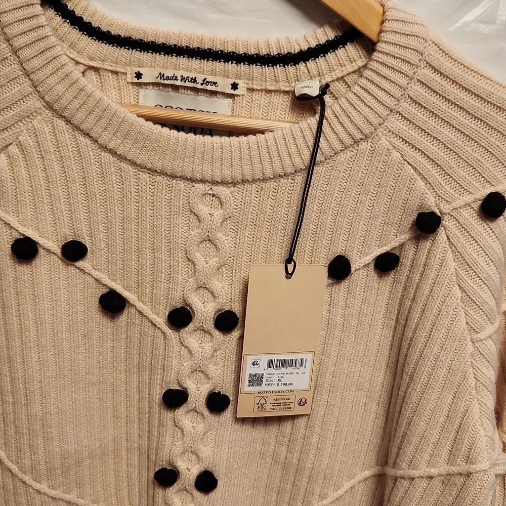 Anthropologie Scotch and Soda Sweater NWT XL